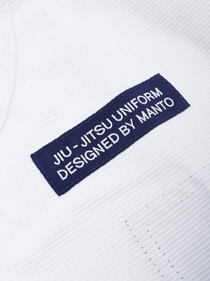 MANTO 'RISE' BJJ GI -white